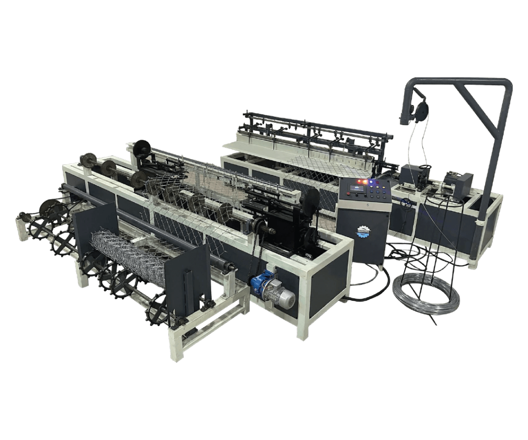 Fully Automatic Single Wire Chain Link Fence Machine – Hindustan Corporation